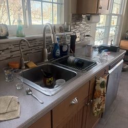 Used Quartz Counters, Sink and Faucets