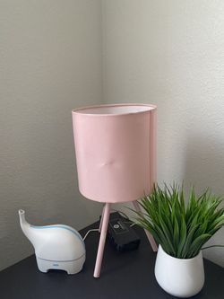 Pink 3 Legged Lamp