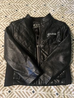 Girls Guess Leather Jacket
