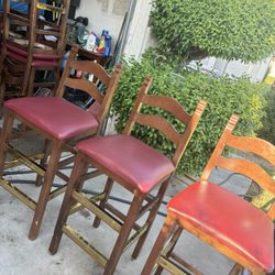 Bar Chairs And Regular Chair 