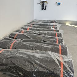 8mm Rubber Gym Flooring Mats - Durable, Multi-Speckle Design - Free Delivery 