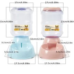 Dog And Cat waterer and a feeder 2 for one price
