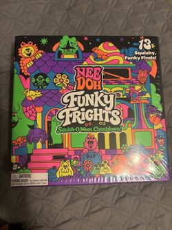 Needoh Funky Frights advent Calendar