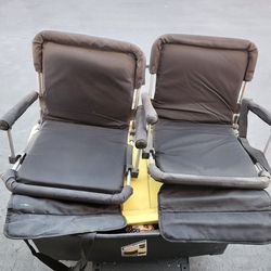 2 stadium chairs