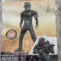 Halo Master Chief Muscle Costume, Med 7/8