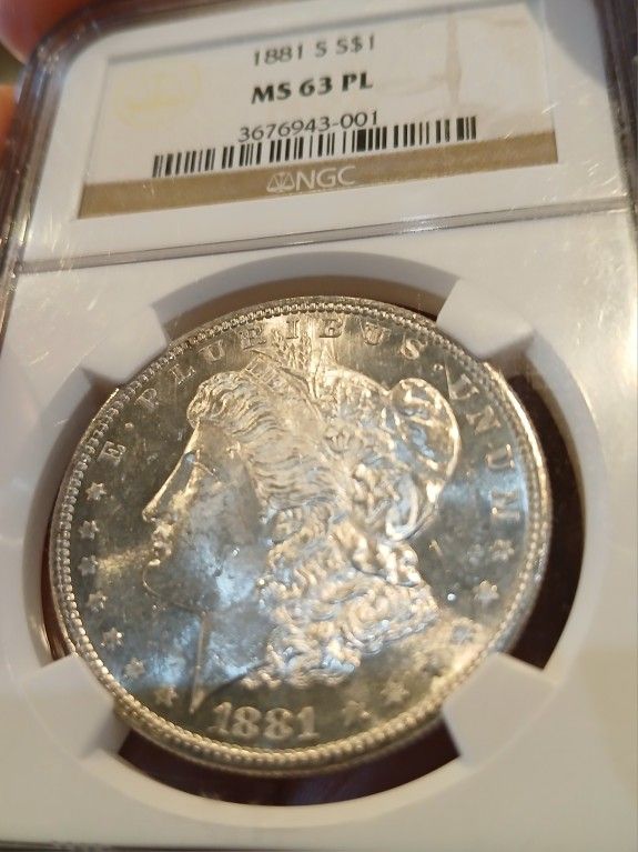 1881s Morgan Silver Dollar 