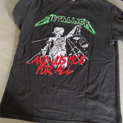 Metallic Band Tshirt
