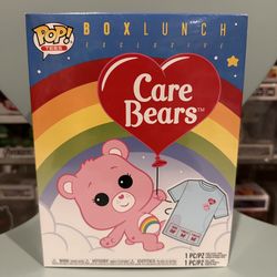 Funko POP! Cheer Bear (Flocked) | Box Lunch Exclusive