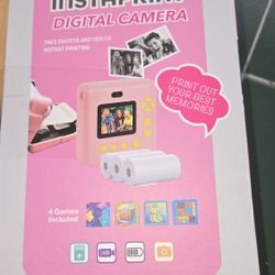 Kids Instant Print Camera – Prints Photos Instantly – Brand New Gift