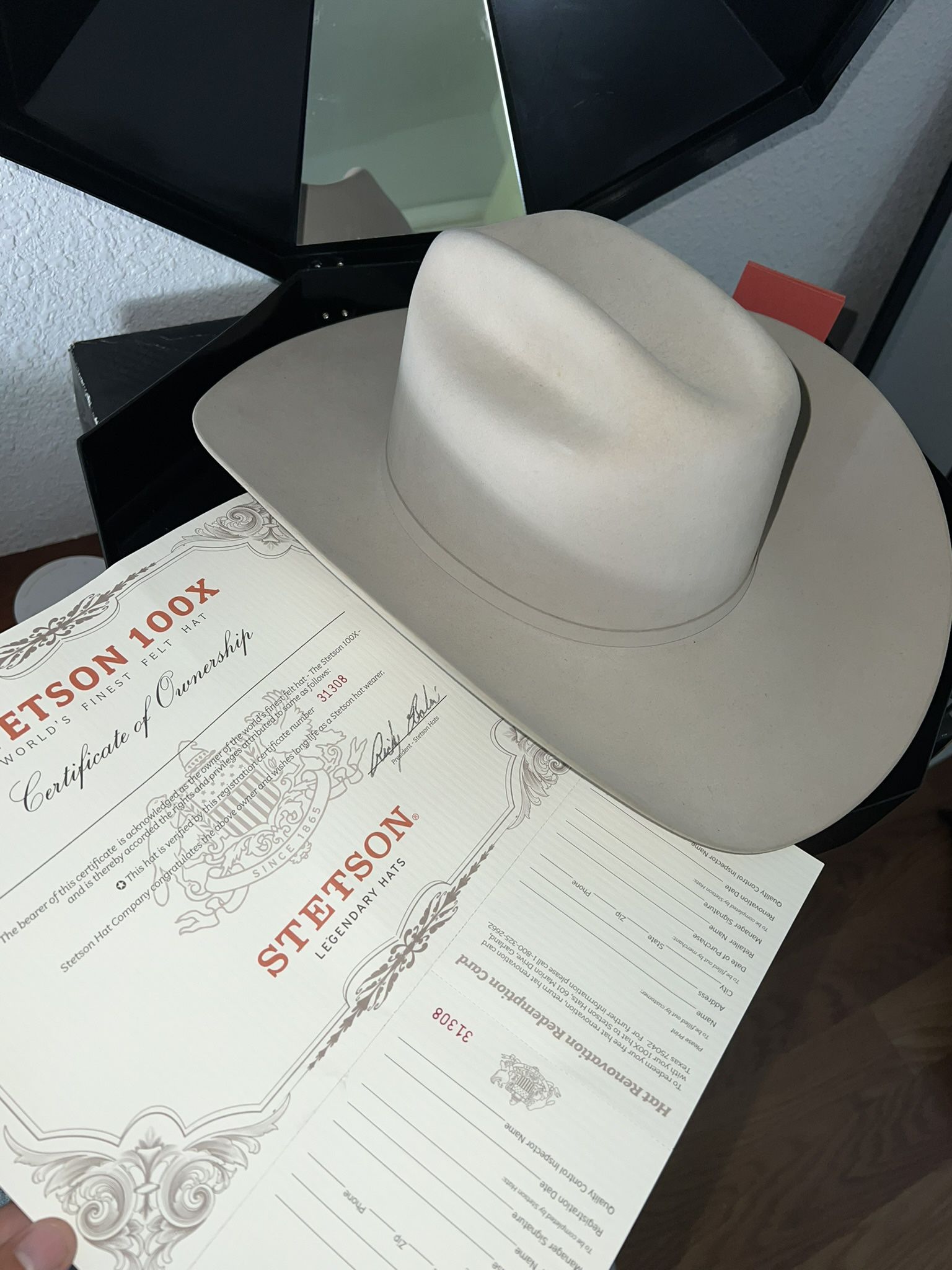 Stetson Felt Cowboy Hat (Tejana)