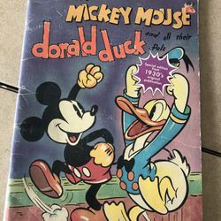 1937 Disney Mickey Mouse Magazine Book