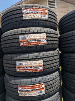 235 60 18 Arroyo Tires Con 50,000 millas de Garantía