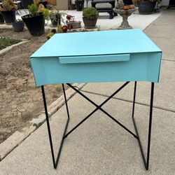 Teal side Table