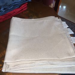 Square, Polyester  Napkins, Set of 6