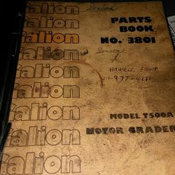 Gallon Manual T500a Motor Grader