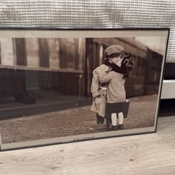 Kim Anderson Wall Picture In Glass frame