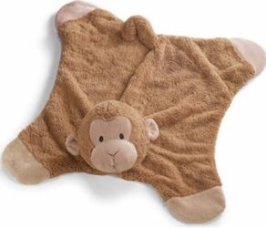 Gund Pippy Monkey Baby Activity Blanket (24" super soft plush animal that doubles as a toy)