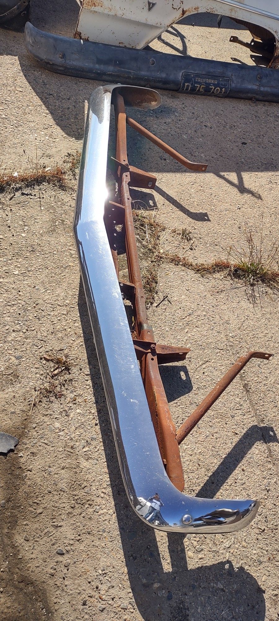 1959 El Camino Front Bumper Complete 