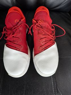 Basketball Shoes, Adidas Harden Vol 1 - ScarlettWhite Rare Men’s 12-1/2