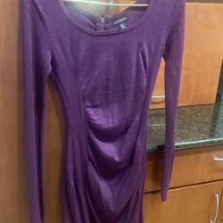 Express Purple Dress