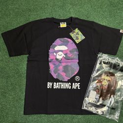 Bape Black/Purple Tee