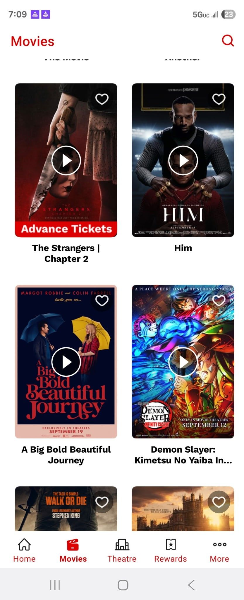 Cinemark And AMC Movie Tickets