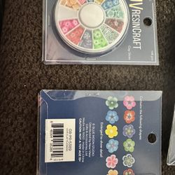 Resin Craft UV Clay Flowers