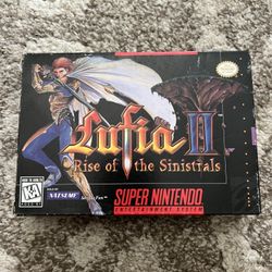 Lufia 2 Rise Of The Sinistrials For Super Nintendo