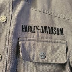 Harley Davidson Motorcycle Jacket with Pads