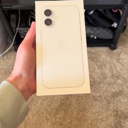 White iPhone 16