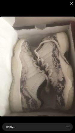 snakeskin 11s