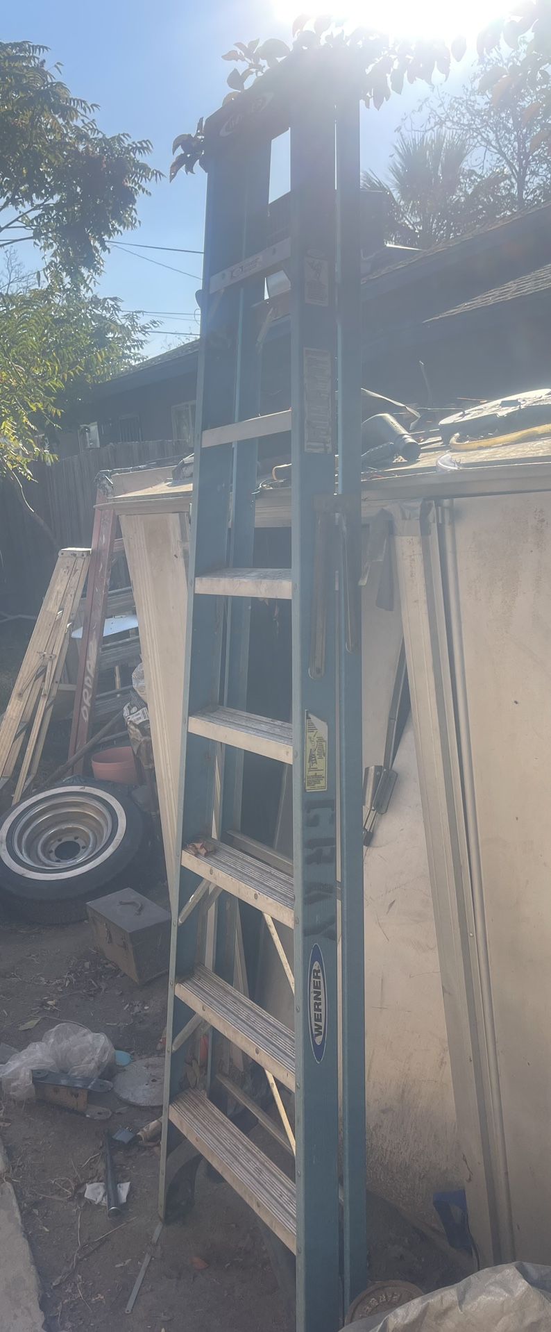 Werner 8Ft Ladder Great Condition 