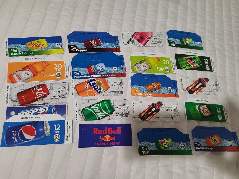 Vending Machine Labels