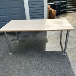 Conference , Work Table, Adjustable Legs  - Great Condition 