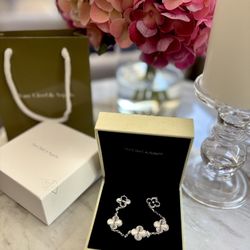 Van Cleef & Arpels Silver Plated Bracelet 