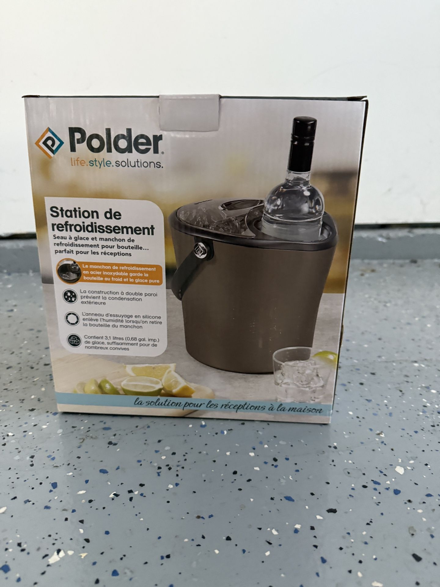 Ice Chill Station Wine Bucket