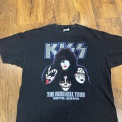 Kiss tshirt vintage