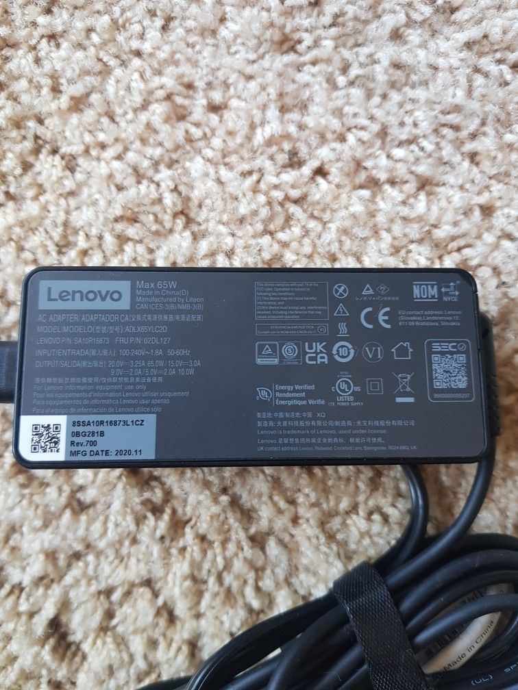 Lenovo Charger