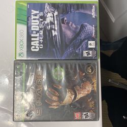 Xbox 360 Games - COD Ghosts and Dead Space 