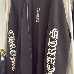 Chrome hearts Vertical Logo Hoodie XL