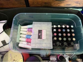 Acrylic nail set