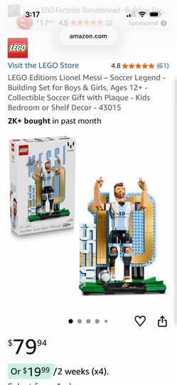 Lego set Lionel Messi