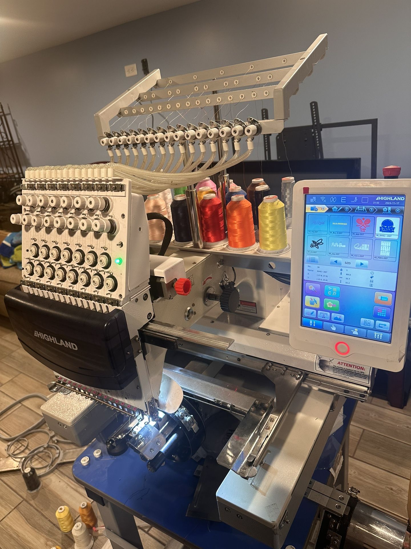 Highland Embroidery Machine