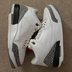 Air Jordan Retro 3 2011 "Cement " Size 12 Men 9/10 Condition 