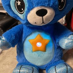 Cachorro de peluche Star Belly Dream Lites® en azul