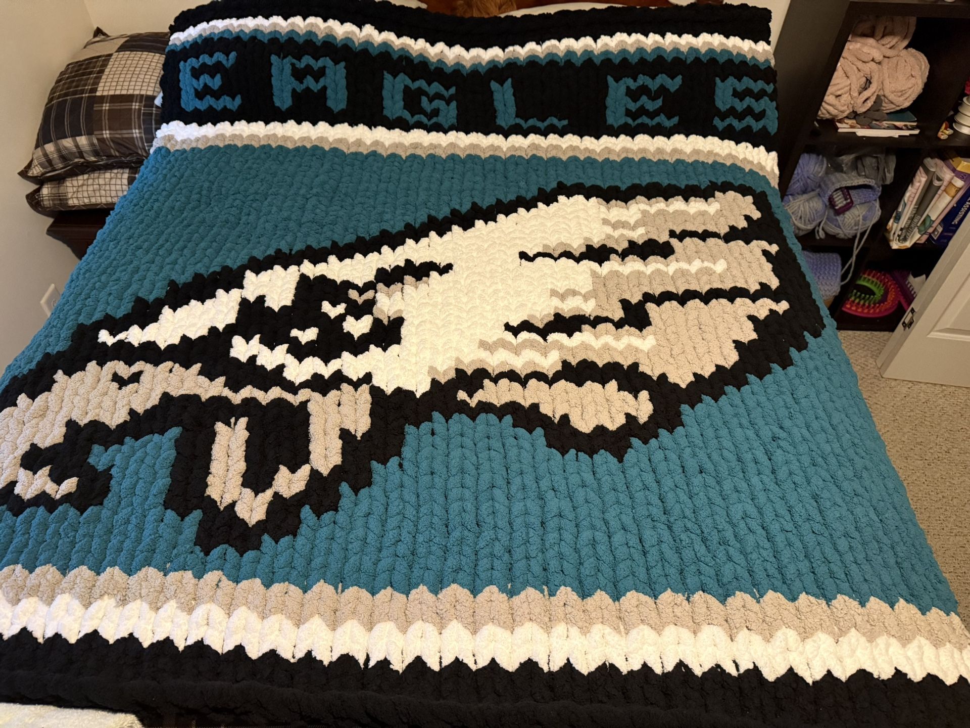 Philadelphia Eagles Chunky Blanket