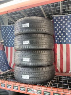 ✅ 235 50 20 BRIDGESTONE ECOPIA HL422 PLUS RUN FLAT  Crossover & SUV  235/50R20 Crossover/SUV Touring All-Season  4 NICE USED TIRES 