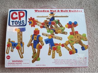 Wooden Nut & Bolt Builder
