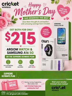 Mother’s Day @cricket