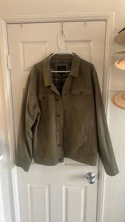 Brothers/son Jean jacket. Green size large